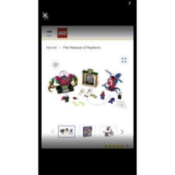 Lego Marvel - SPIDERMAN  The Menace of Mysterio - 163 piece set - Picture 3 of 6